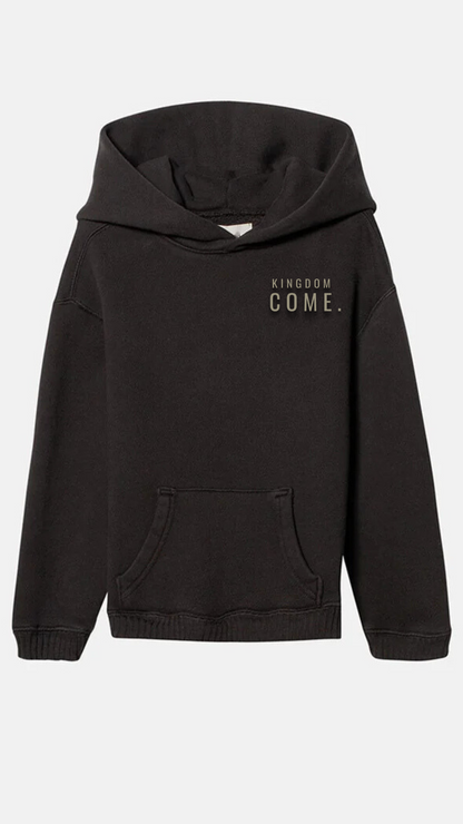 Kids Kingdom Come Hoodie - Vintage Black