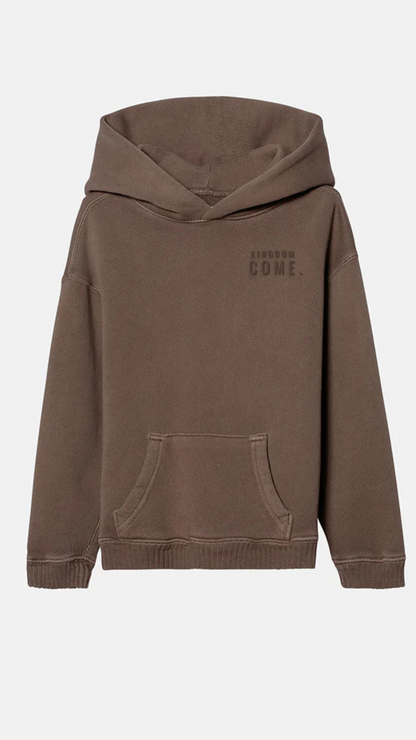 Kids Kingdom Come Hoodie - Vintage Brown