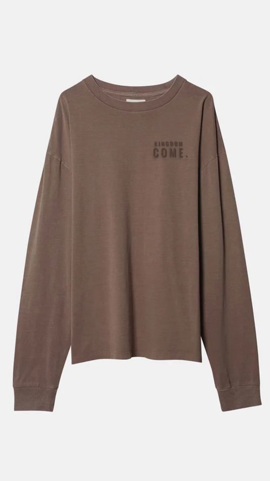 Kingdom Come LS Tee - Vintage Brown