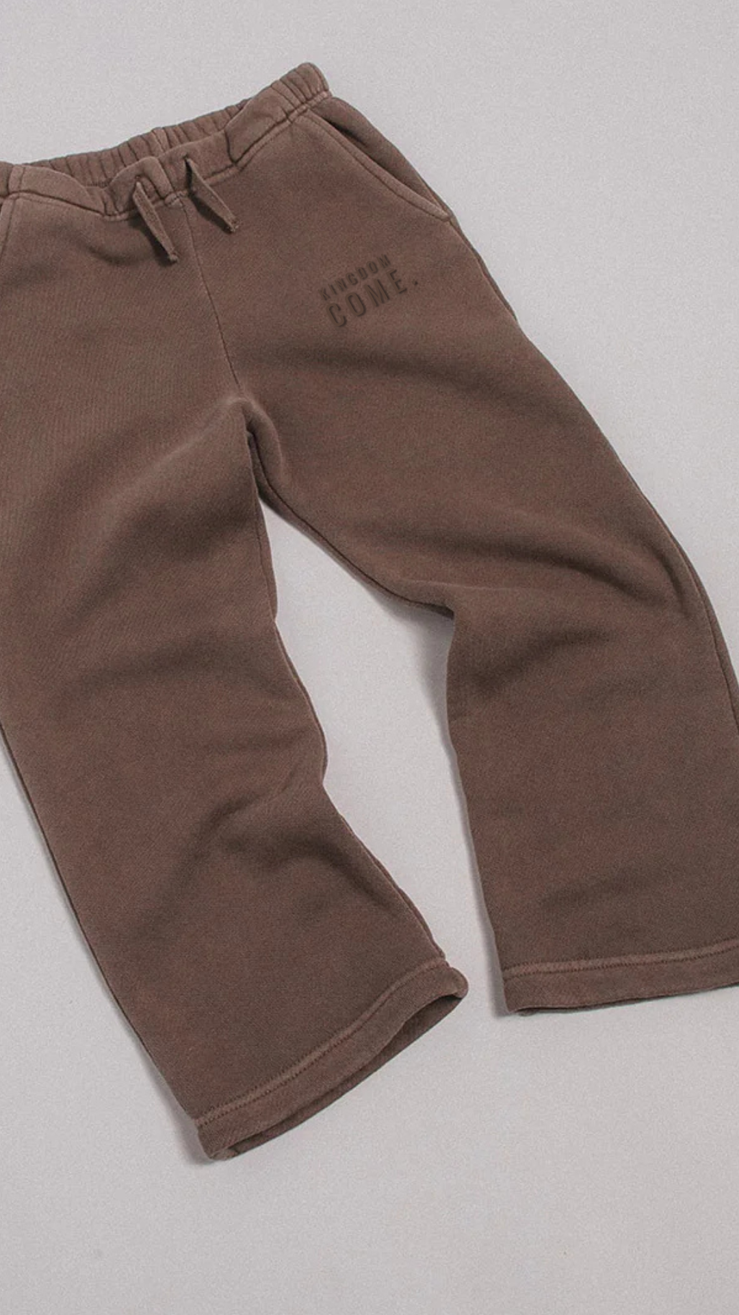 Kids Kingdom Come Straight Leg Sweatpant - Vintage Brown