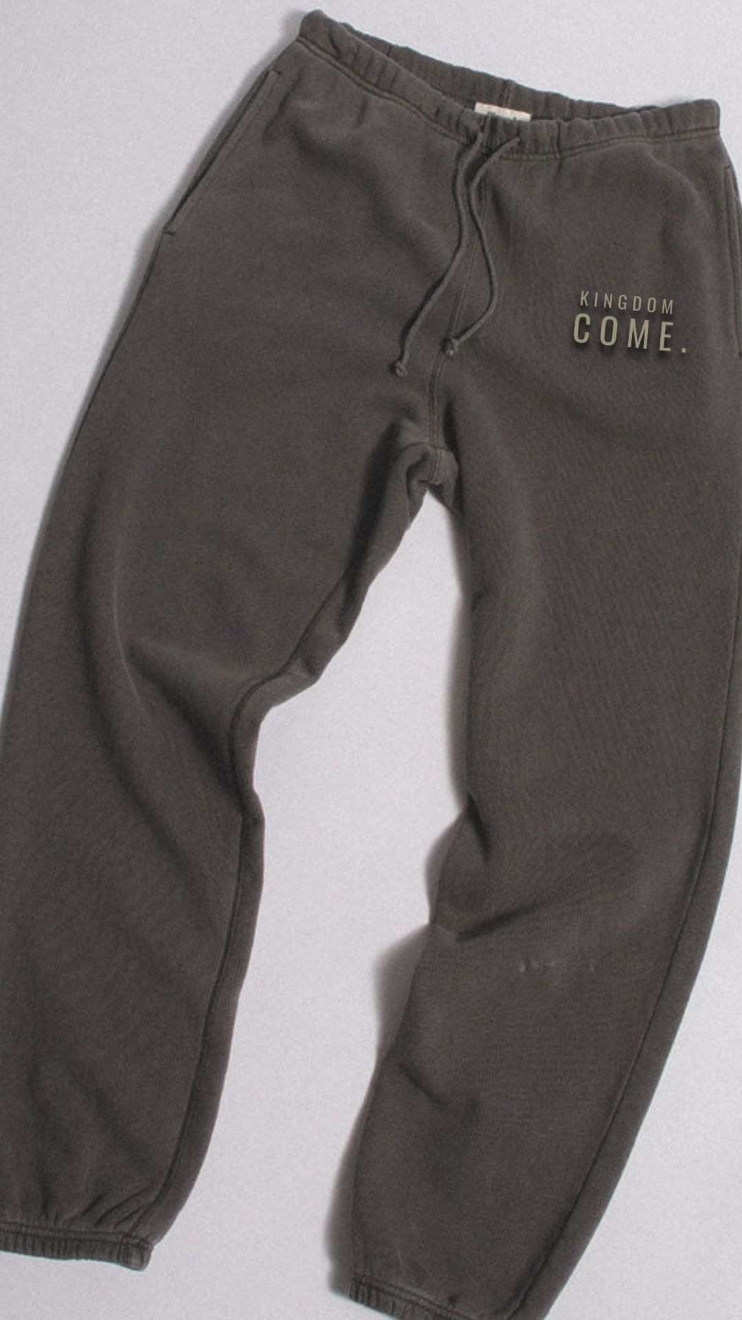 Kingdom Come Jogger - Vintage Grey