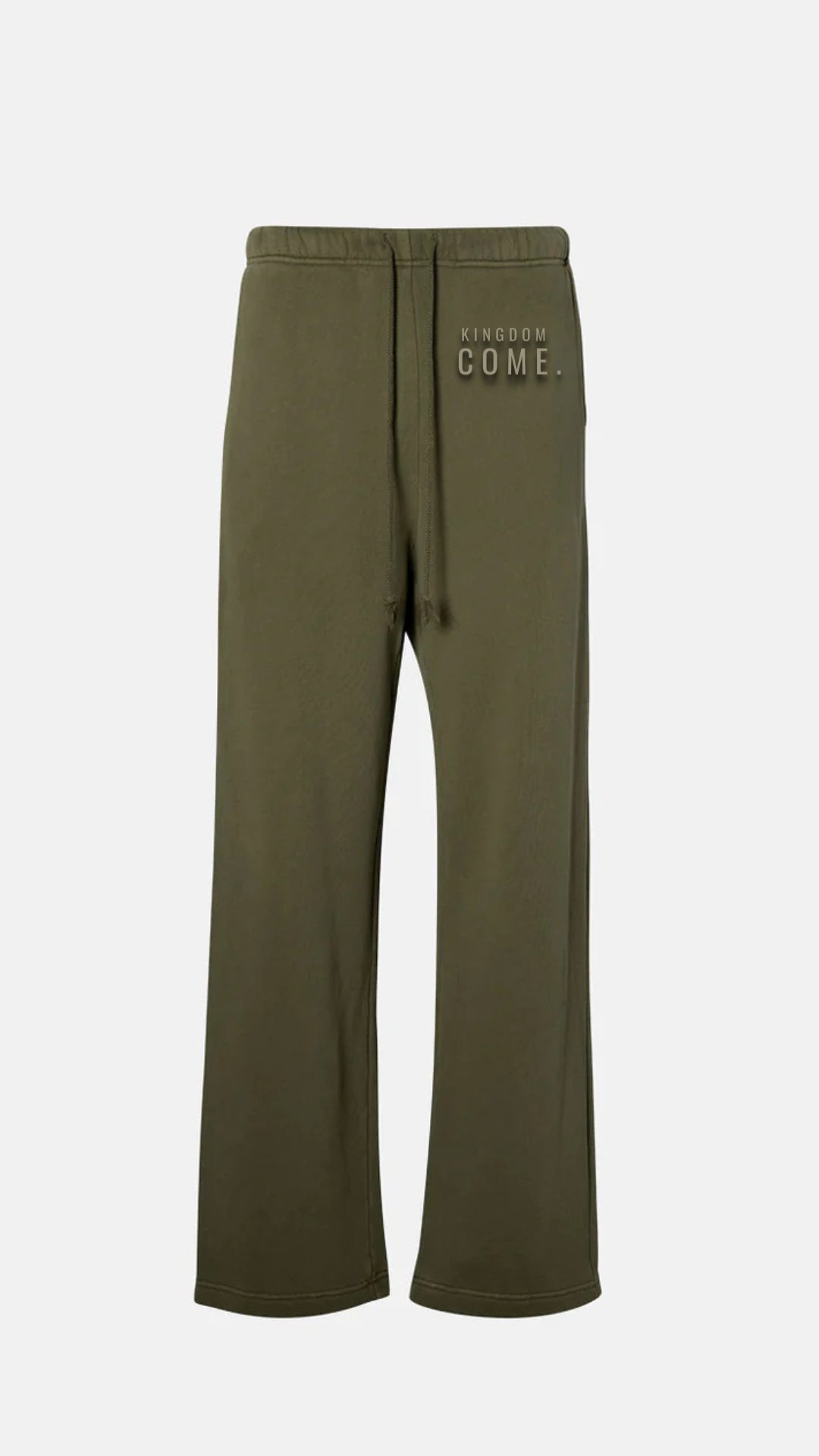 SEASONAL: Kingdom Come Straight Leg - Vintage Olive Green